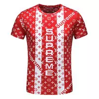 louis vuitton hommes sport t-shirt cheap big supreme logo